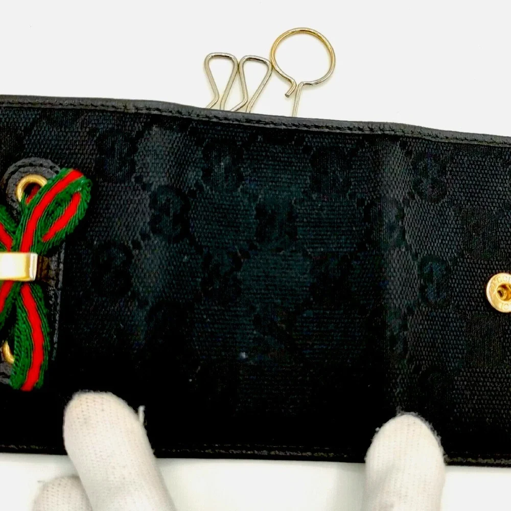 Gucci Sherry Line Key Holder Vintage - Picture 4 of 11